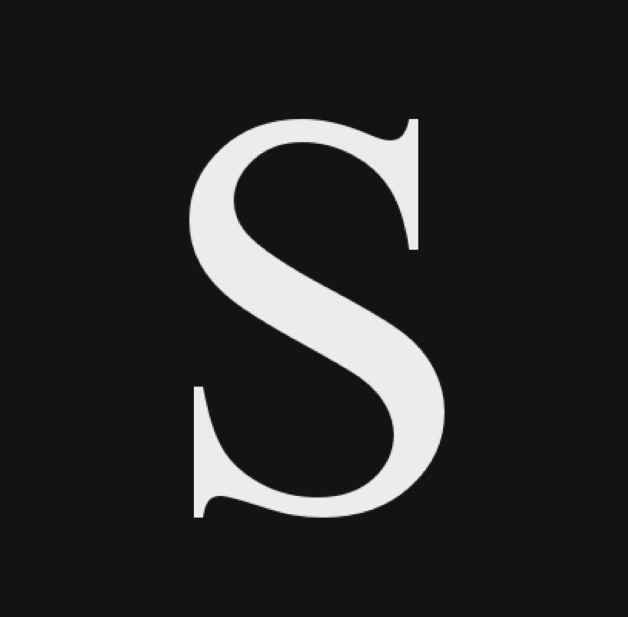 A Times New Roman “S”