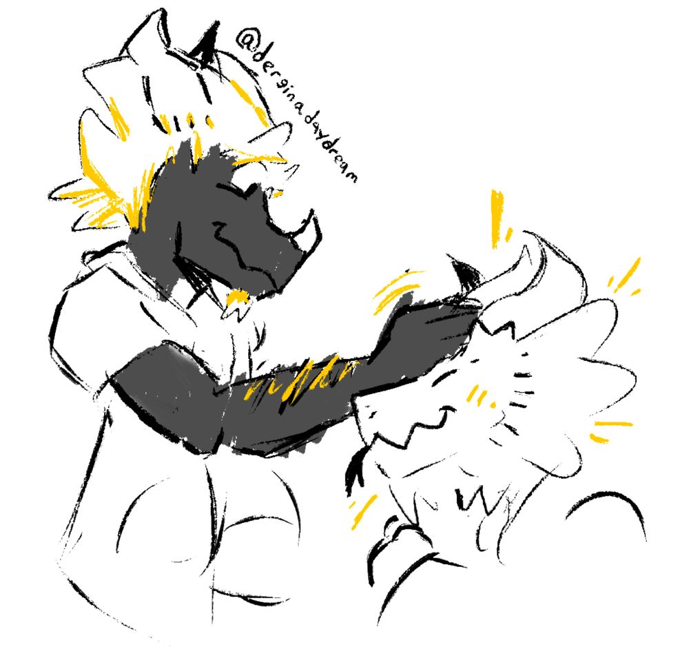 Zino petting Lik