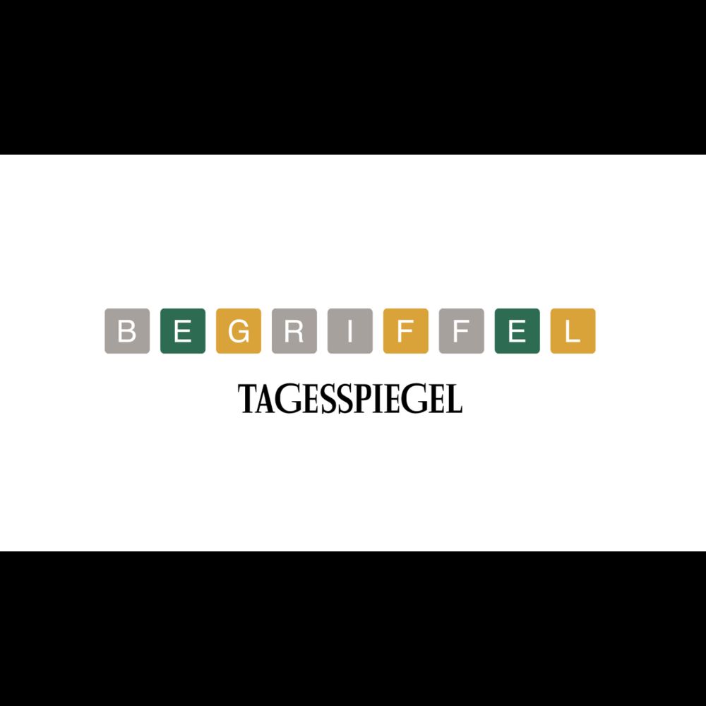 Wordle auf Deutsch: Jetzt Begriffel beim Tagesspiegel spielen