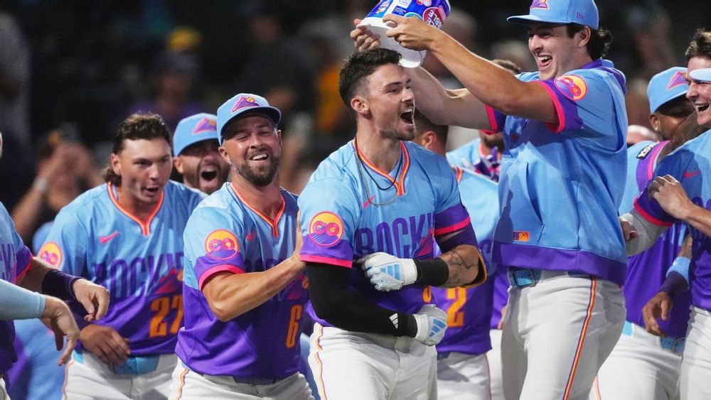 Rockies' walk-off HR finishes wild 17-16 win over Pirates - Australia News Beep