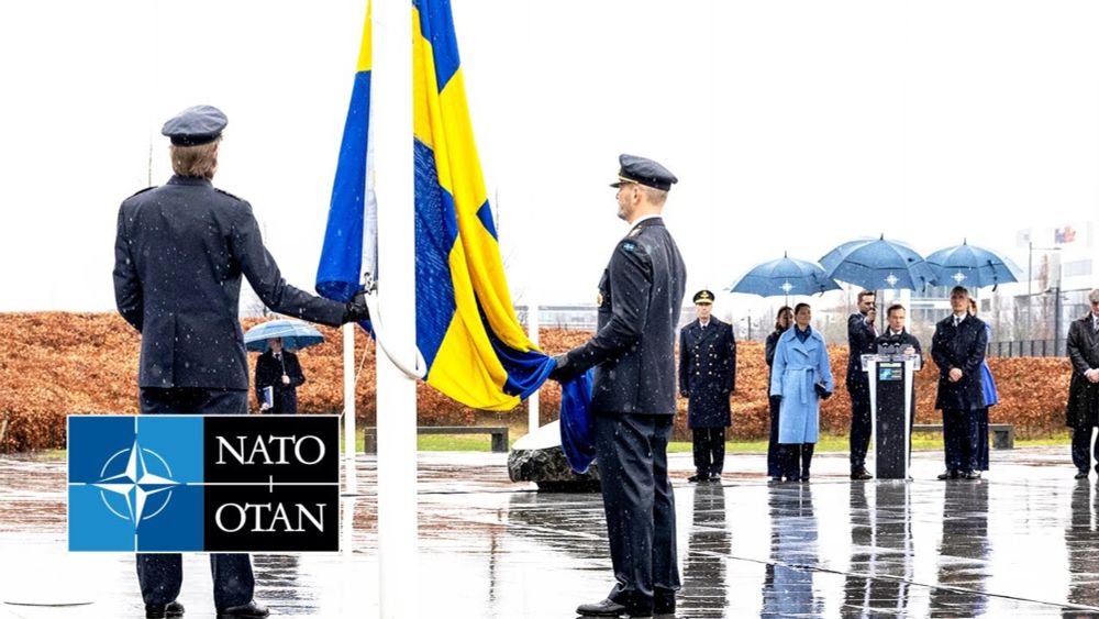 Ceremony to mark 🇸🇪 Sweden's accession to NATO, 11 MAR 2024