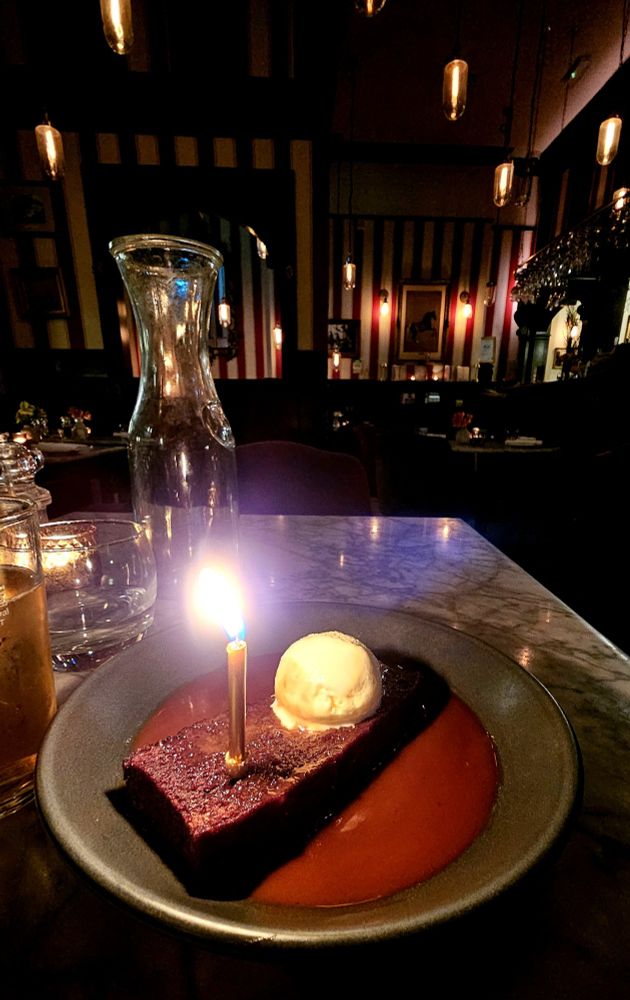 Fancy birthday dinner at the Stablehand 