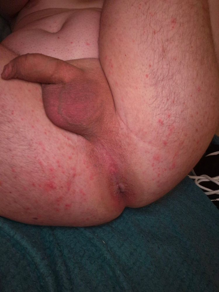 closeup of my asshole and balls