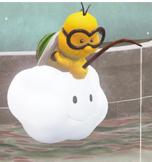 Lakitu in Lake Lamode