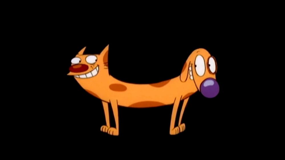 catdog from the nickelodeon show catdog