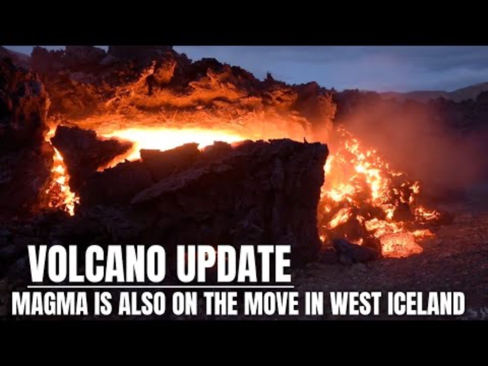 Volcano Update - Magma Underway In West Iceland  - At 10km Depth Now