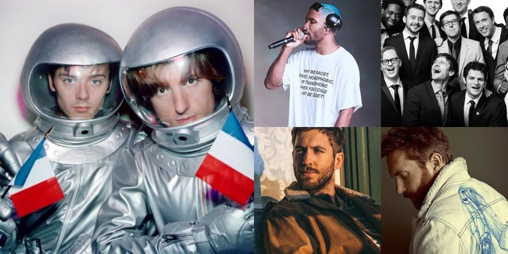 Air Frank Ocean Calvin Harris Snarky Puppy David Guetta