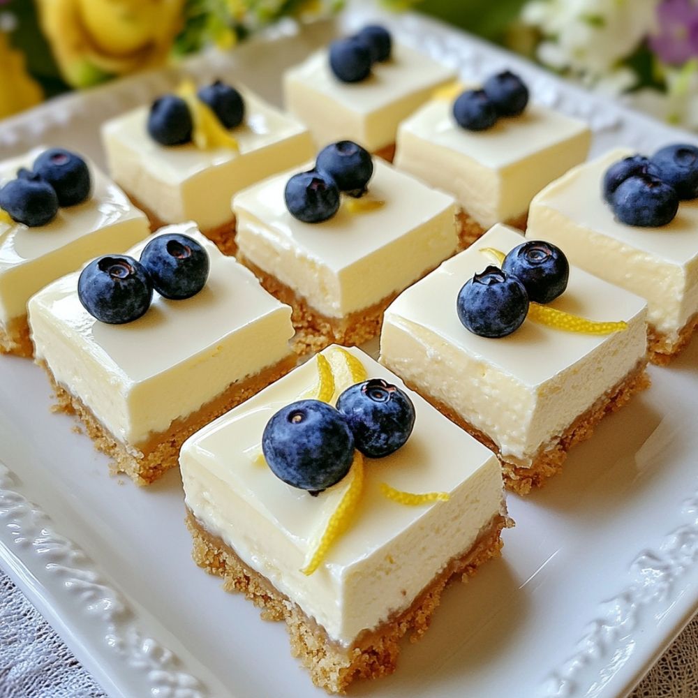 LemonBlueberryCheesecakeSlices