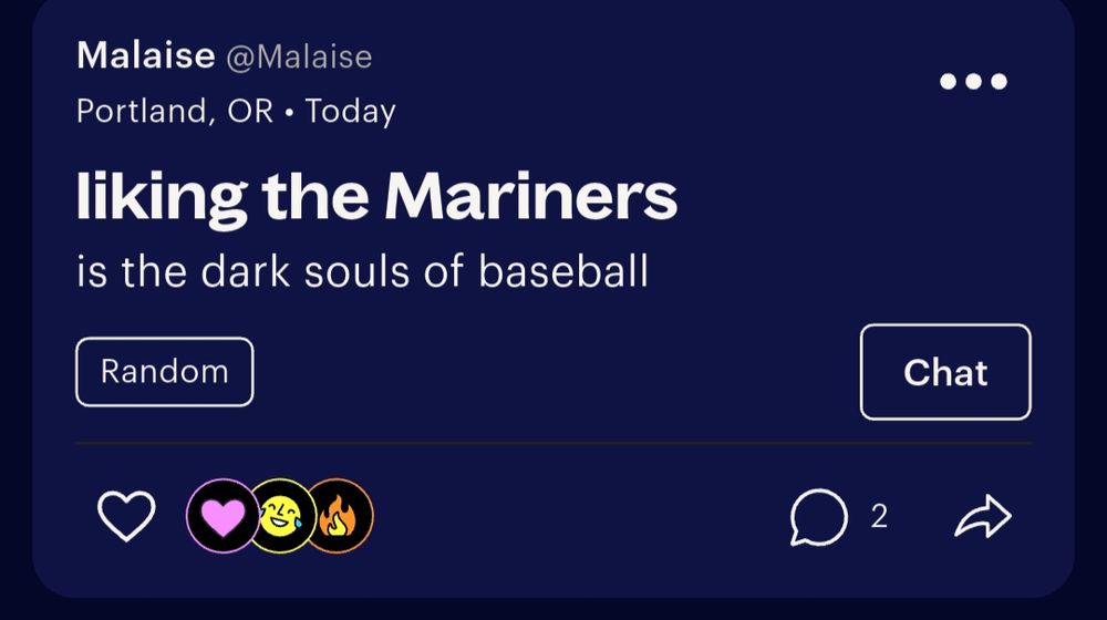 lex post: liking the mariners is the dark souls of baseball