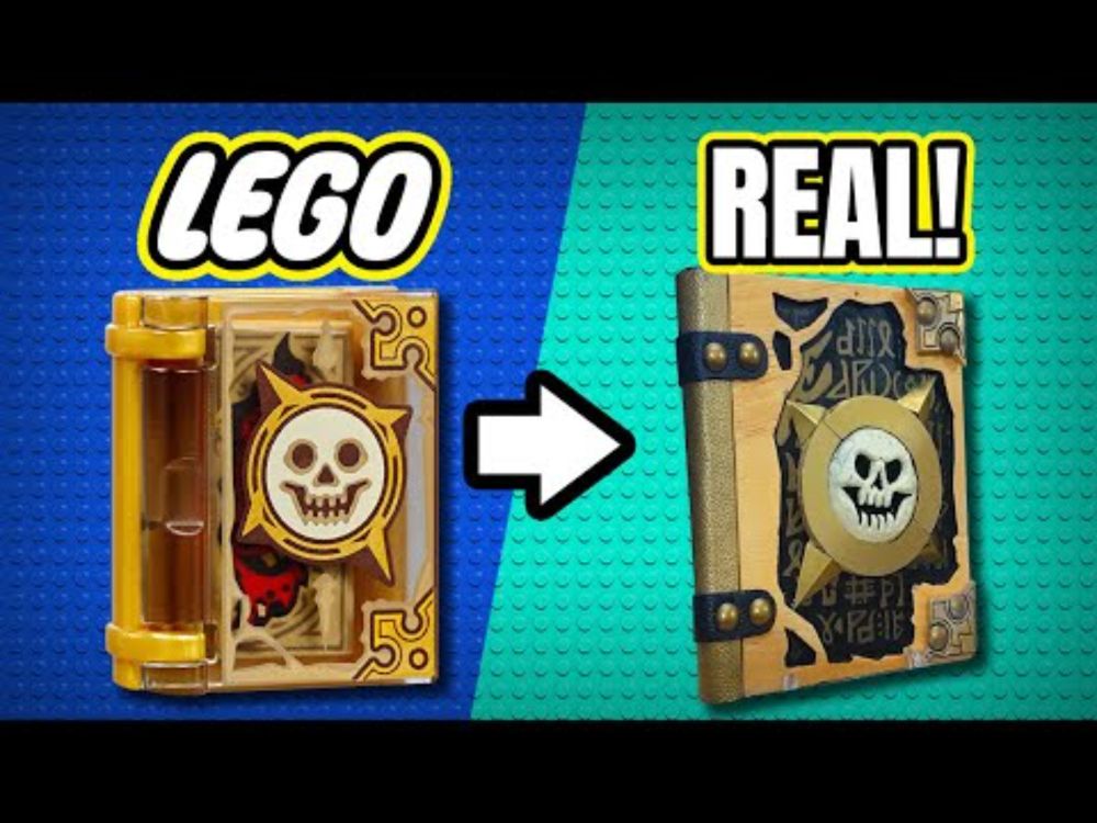 Making the Book of Chaos from Lego Nexo Knights