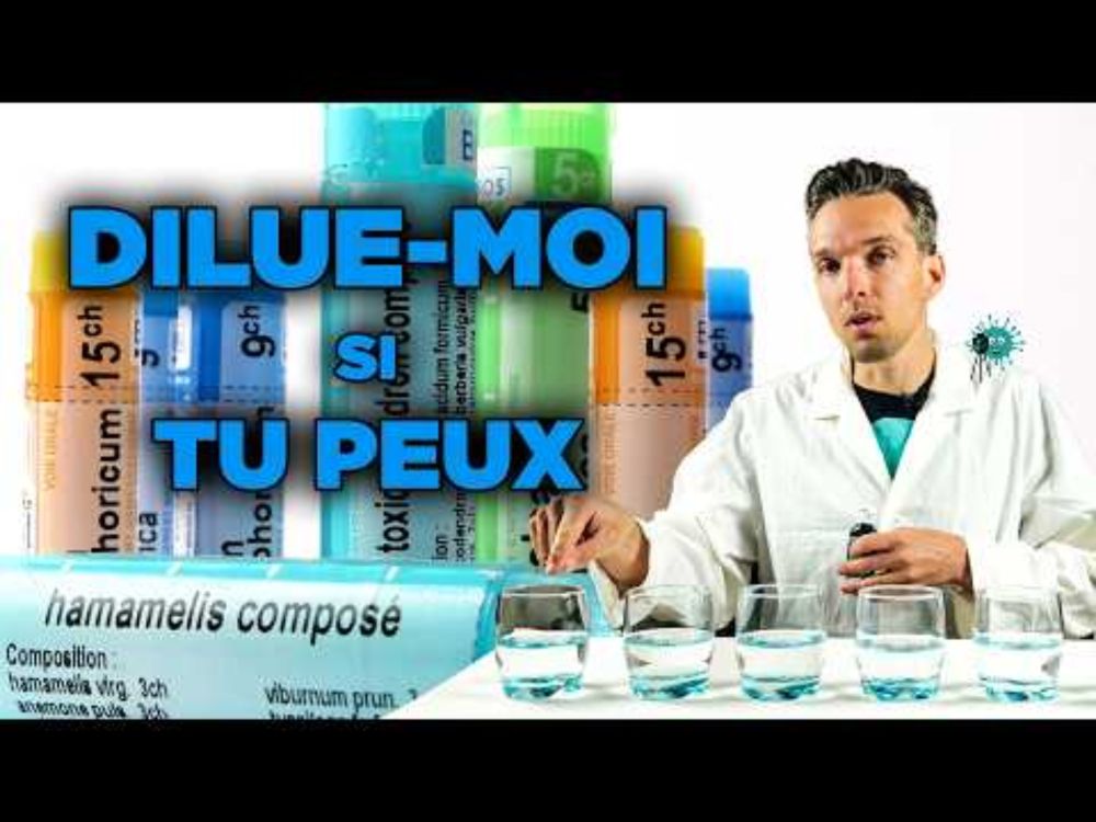 Homéopathie : Le principe de dilution