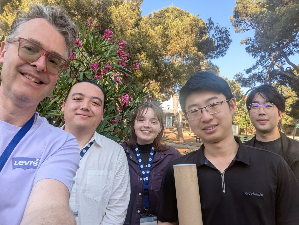 The BonLab delegation attending the 2025 IPCG Conference in Sète, France. 