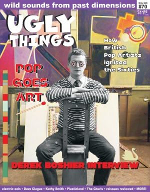 Cover of the latest issue of Ugly Things magazine. This issue features a review of A Blast From The Cellar. Complete album packaging designed by your's truly. 