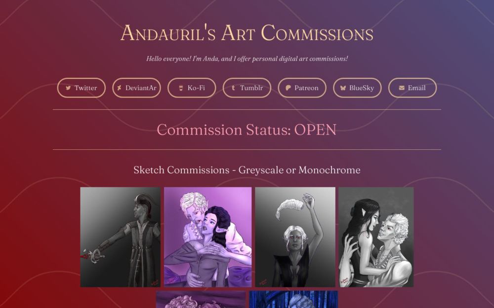 Andauril's Art Commissions