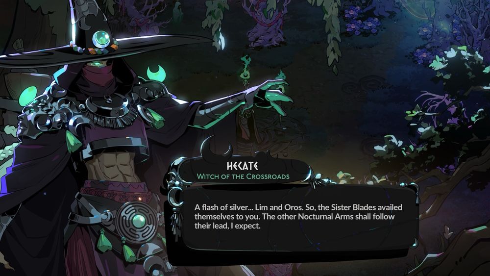 Hecate character portrait from Hades II