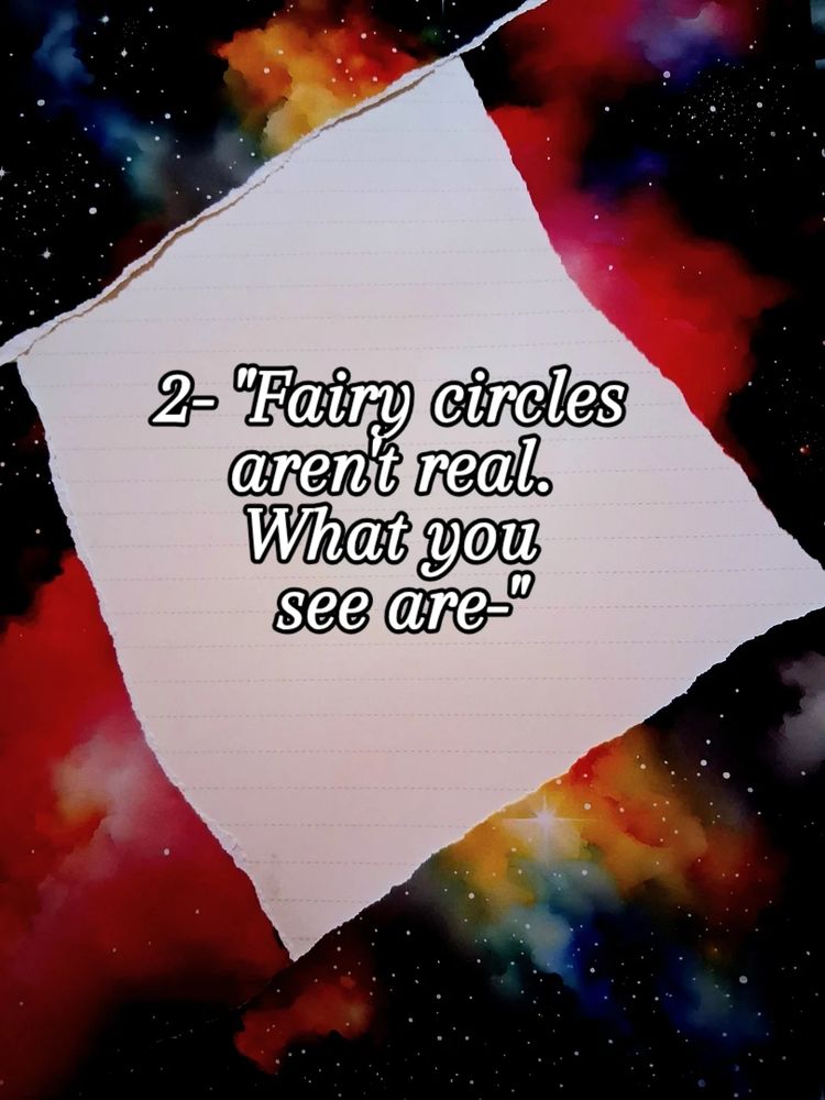 Words on a starry, a diamond shape tear in the center, revealing a lined page
