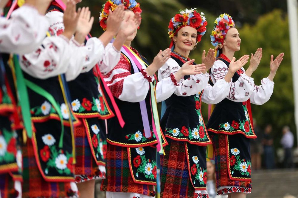 The annual celebration of Ukrainian Independence Day draws hundreds to Golden Gate Park and provides hope to a community reeling from war in their homeland.