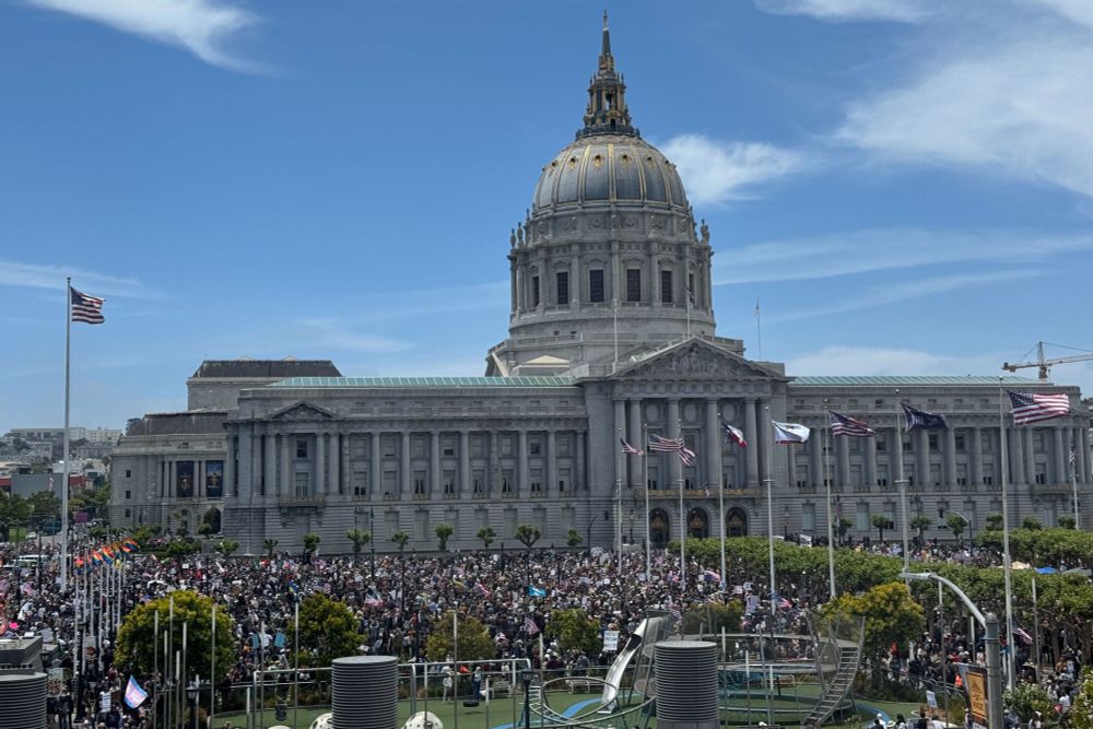 No Kings protests Bay Area: What the massive crowd in San Francisco looked like