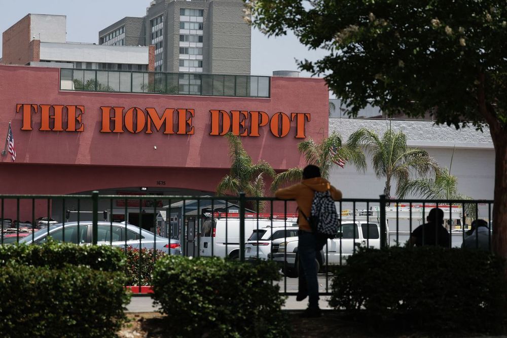A raid by U.S. Customs and Border Patrol agents of a Home Depot sparked outrage that the federal government could be violating a court order blocking widespread immigration sweeps in California.