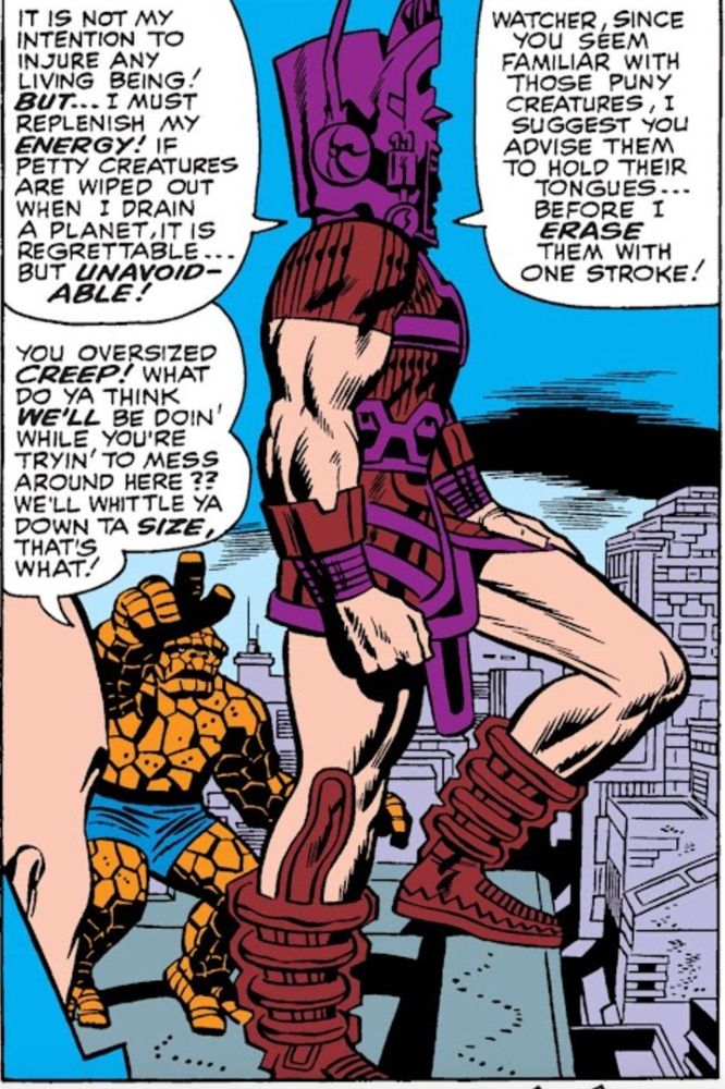 Panel from Fantastic Four #49