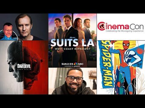 SPIDERMAN & Suits LA Trailer, Daredevil Born Again Episode titles and More! News Round Up!!