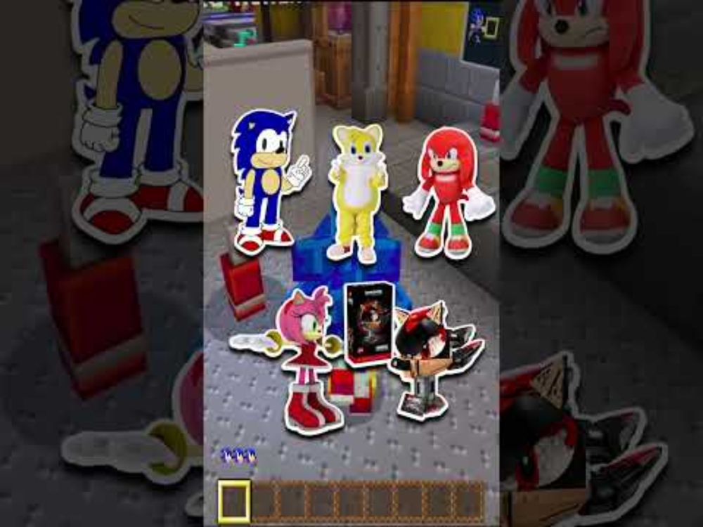 Sonic Minecraft DLC Review #shorts #sonicthehedgehog #minecraft