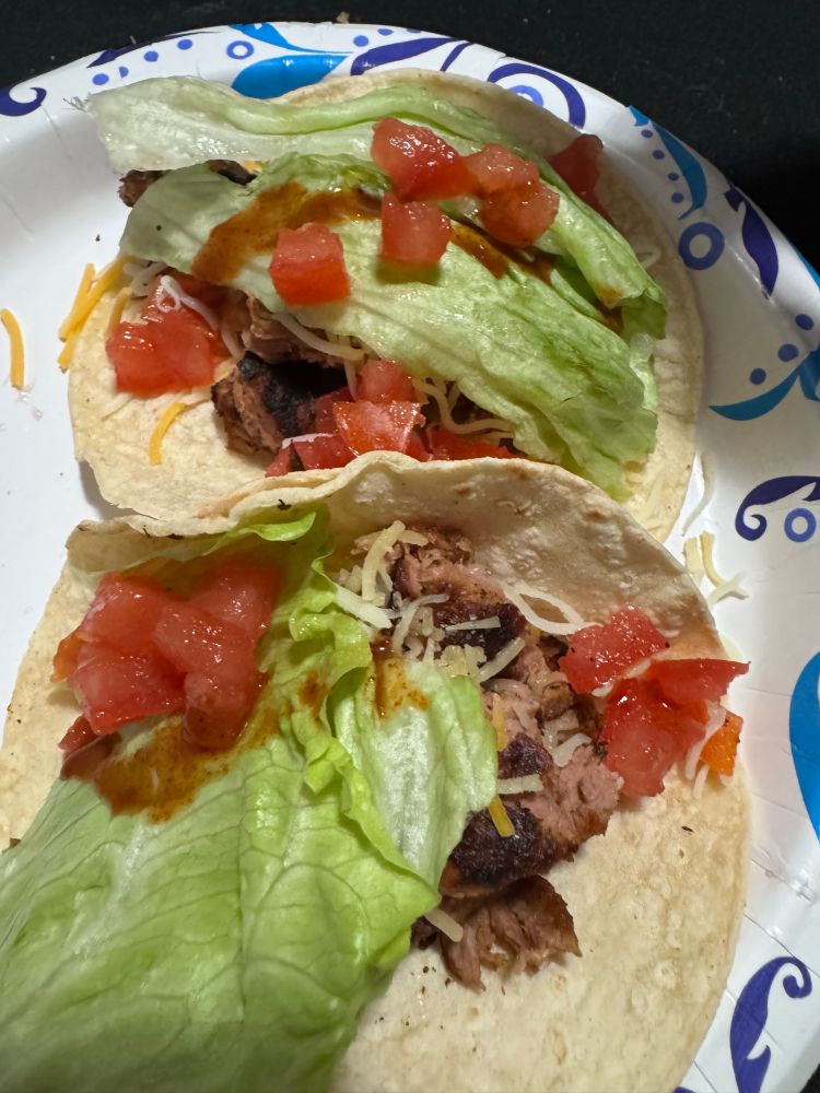 Vegetarian “Mushroom” tacos