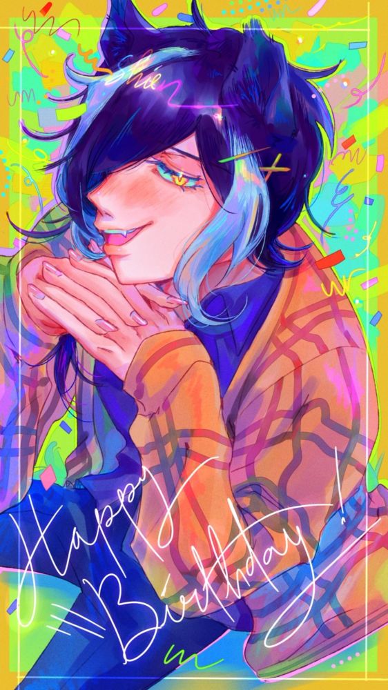 Kageyama Shien birthday 25 February 2025 fanart (I forgot to post here)
