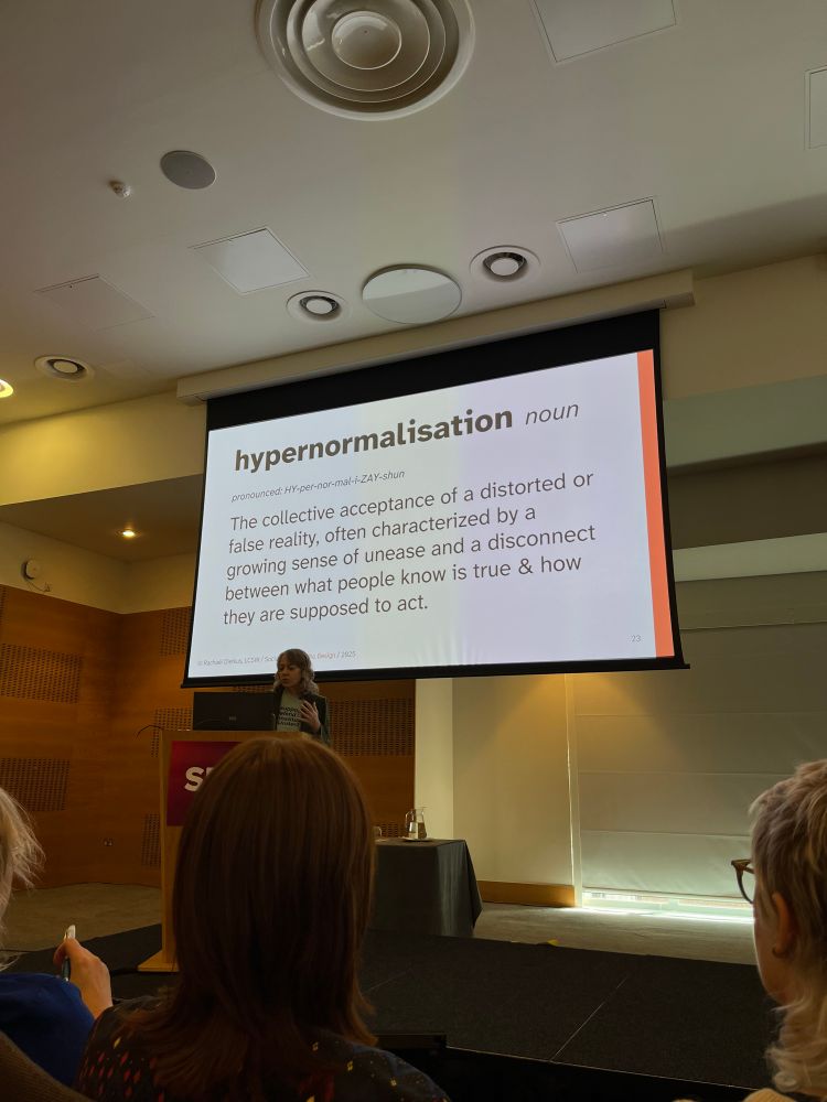 Definition of hypernormalisation 