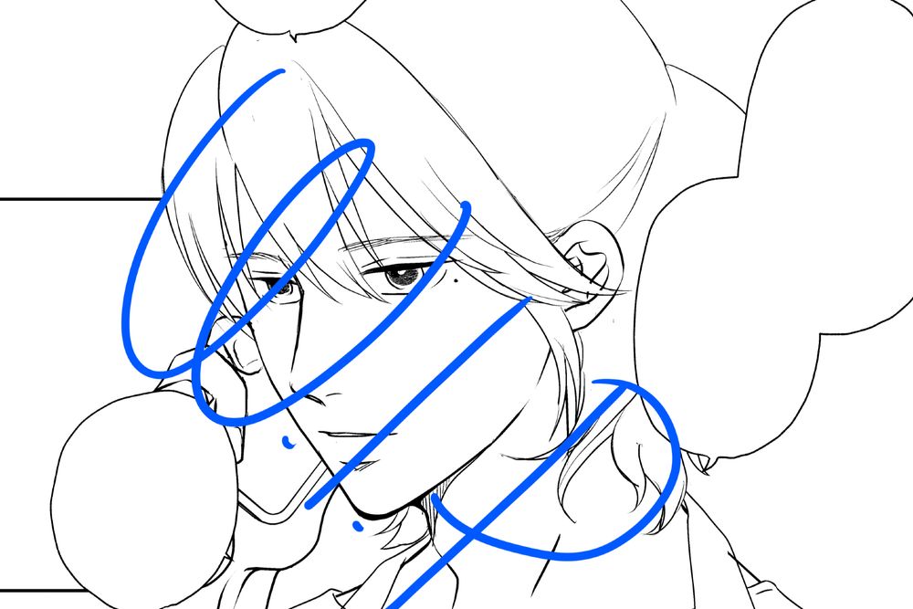 目の横のホクロ描いとけばナギ君になるだろ的になってしまうよ