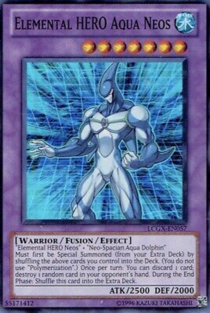 Yu-Gi-Oh! TCG - Elemental HERO Aqua Neos  | eBay