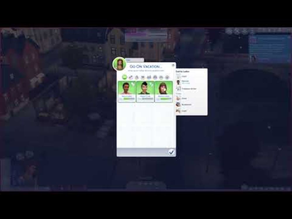 NEW MOD: Searchable Sim Picker | The Sims 4