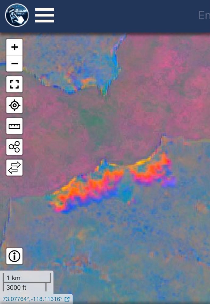 20-year Tasseled Cap trends based on Landsat for a large retrogressive thaw slump on Banks Island