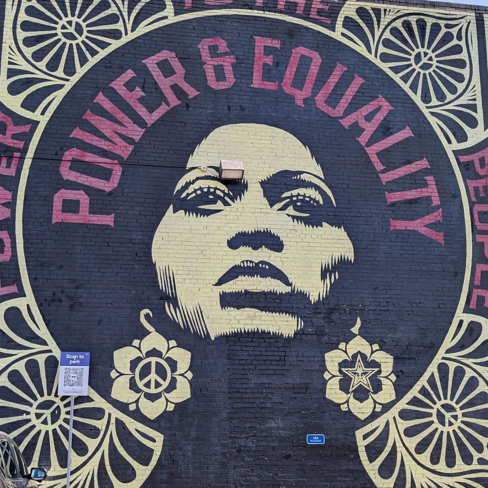 Street art in Denver calling for power and equality 