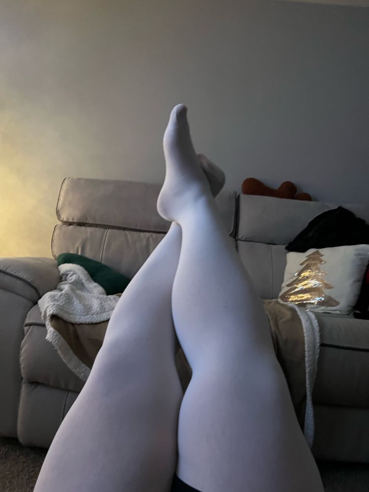 White tights 