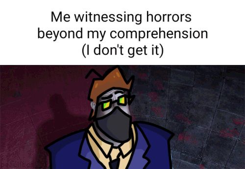 Me witnessing horrors beyond my comprehension (I don't get it)