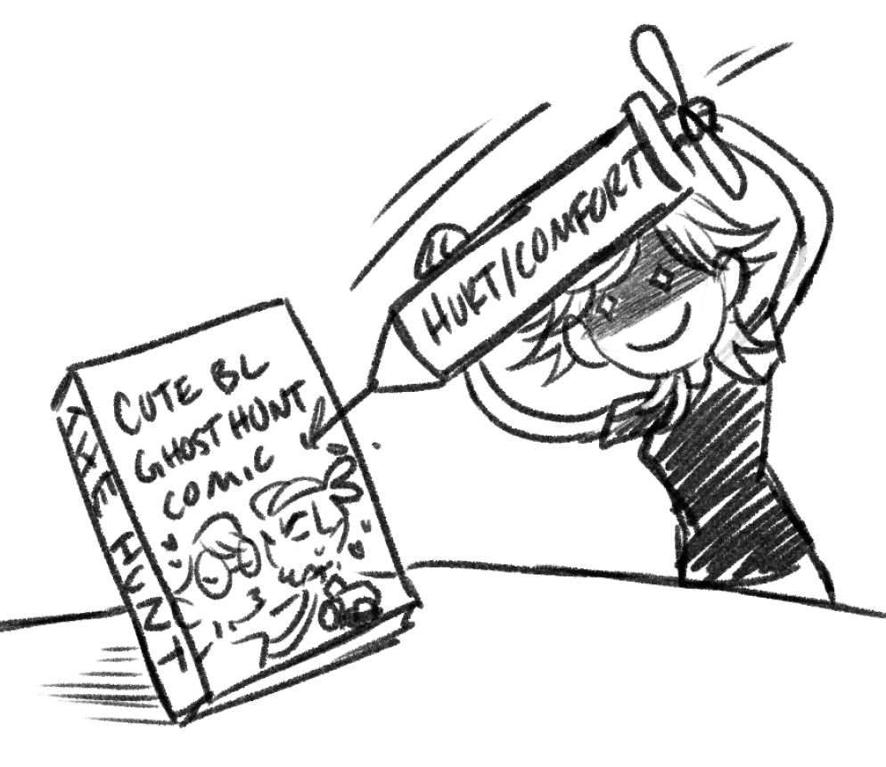 I come closer to inject a very large syringe of hurt/comfort into the book :)