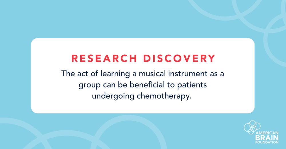 Research Discovery: The act of learning a musical instrument as a group can be beneficial to patients undergoing chemotherapy.