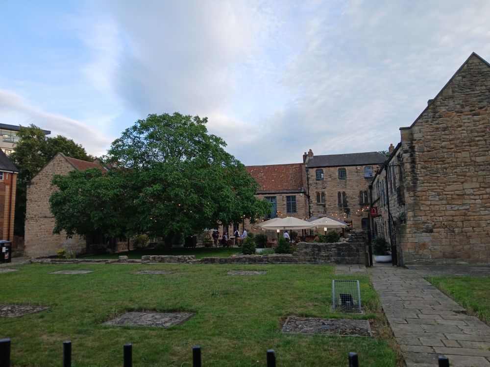 The blackfriars medieval priory in Newcastle 