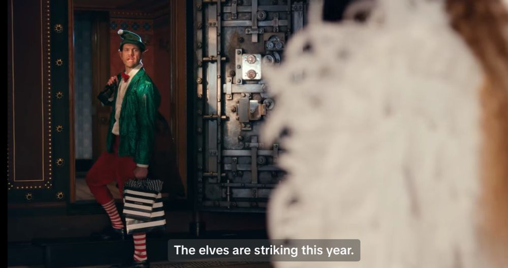 The elves are striking this year.