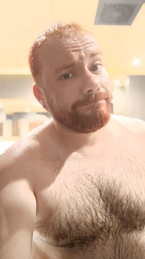 Selfie de martes desde el vestuario