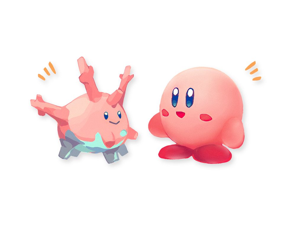 Kirby & Corsola