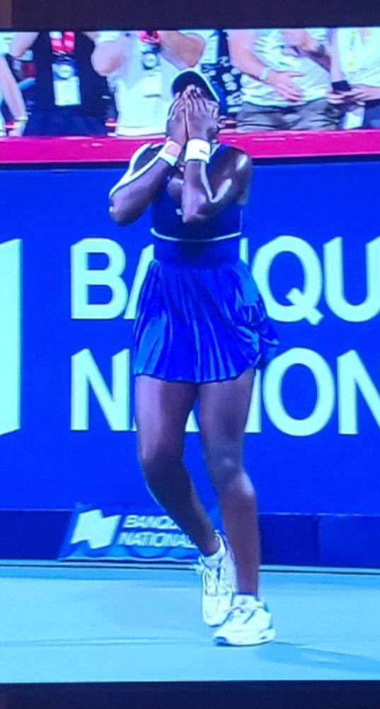 Vicky Mboko winning her match and making it to the finals.