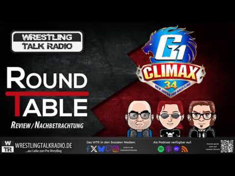 [WTR #1250] WTR Roundtable: NJPW G1 CLIMAX 2024 Review / Rezension