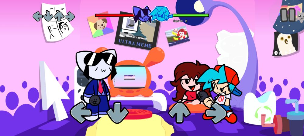 Nekoweb being played on the mobile version of Friday Night Funkin'.

New manon icon by loveweburner!