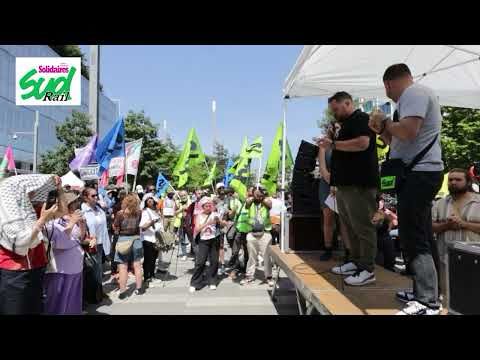 Julien Troccaz en soutien à Anasse