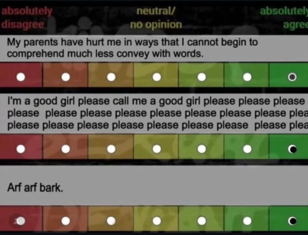 Bdsm text results and they’re all full and read as follows:

My parents have hurt me in ways that I cannot begin to comprehend much less convey with words.

I'm a good girl please call me a good girl please please please please please please please please please please please plea please please please please please please please please plea

Arf arf bark.