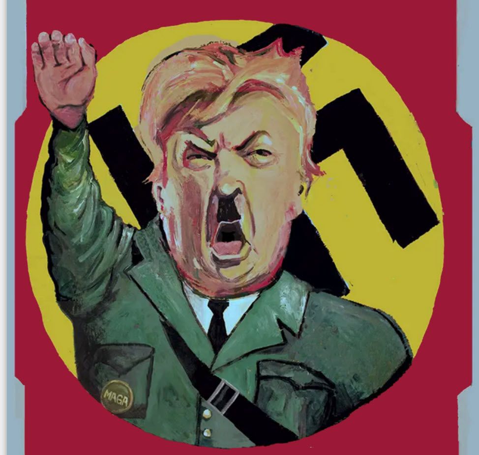 trump as hitler...
