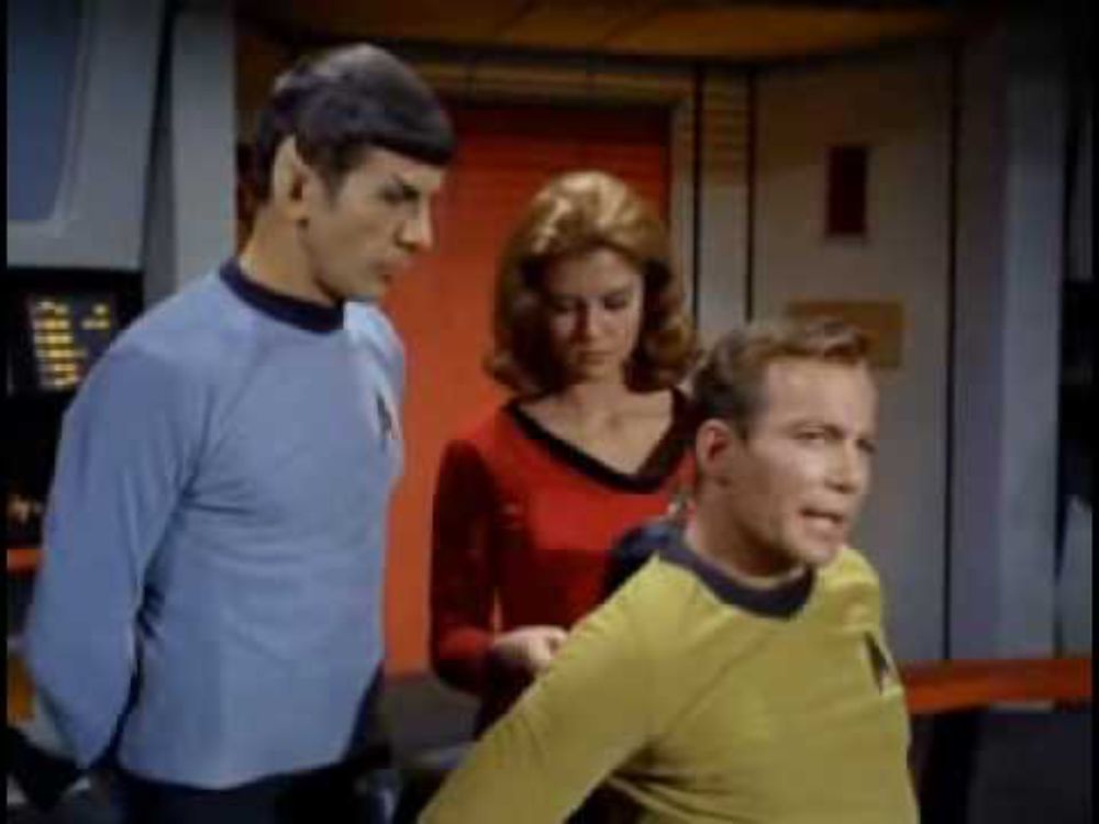 Push. Push hard. Dig it in there...Mr. Spock