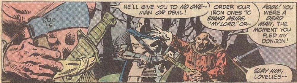 Panel from Arak, Son of Thunder #2